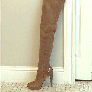 over the knee gucci boots